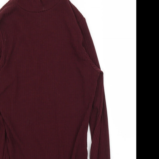 New Look Womens Purple Leotard One-Piece Size 12