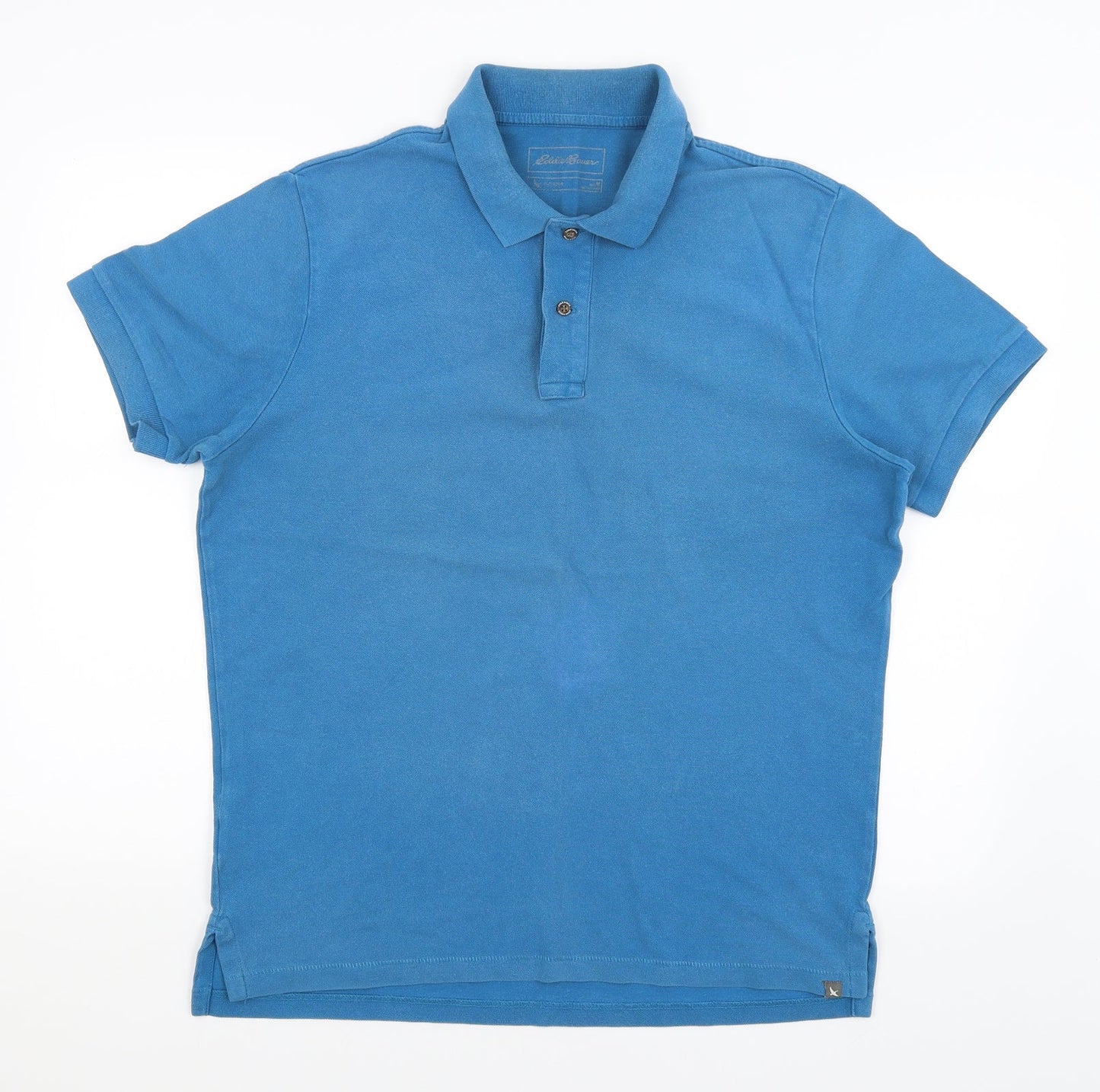 Eddie Bauer Mens Blue    Polo Size M