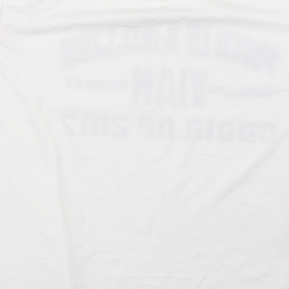Fruit of the Loom Boys White Basic T-Shirt Size 10-11 Years