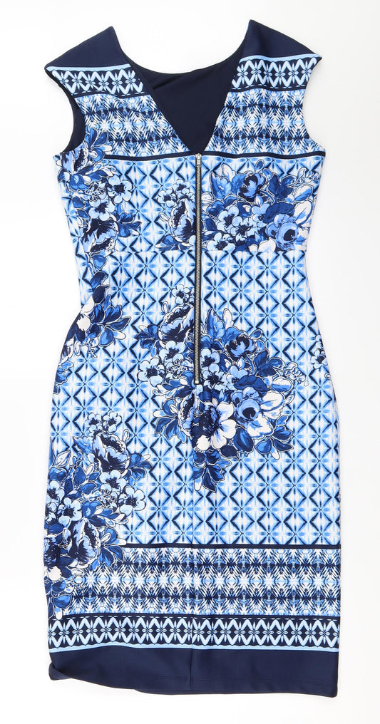 Kate & Lily Womens Blue Shift Size 6