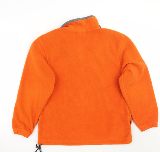 Active Wear Womens Orange Pullover Jumper Size S