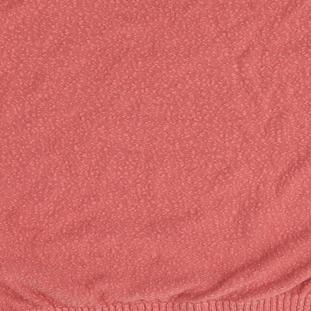 Mango Womens Red Pullover Jumper Size XL