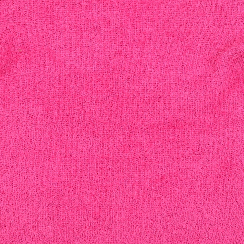 Pep&Co. Womens Pink Pullover Jumper Size 16