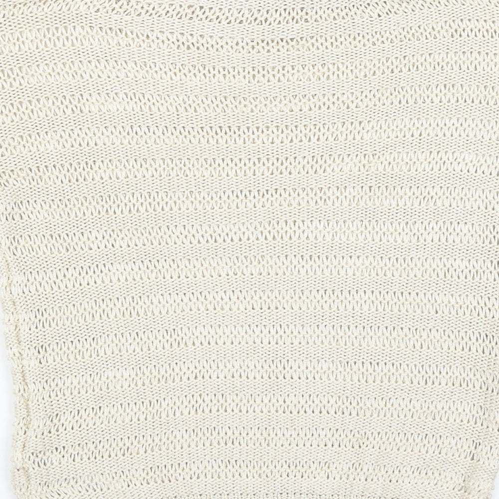 Atmosphere Womens Beige Pullover Jumper Size 6