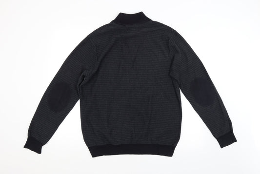 M&S Mens Grey Pullover Jumper Size L