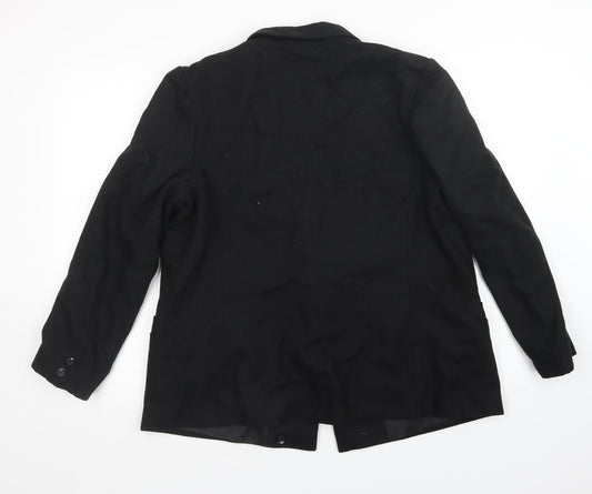 Littlewoods Womens Black Jacket Blazer Size 16