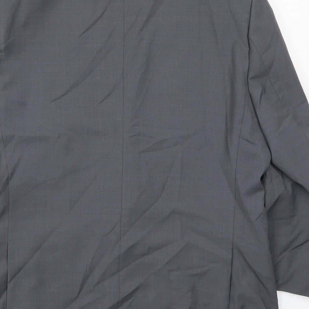 Greenwoods Mens Grey Jacket Suit Jacket Size 42