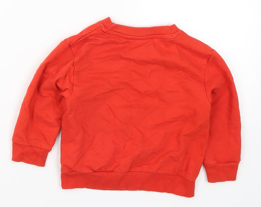 Studio Boys Red Basic T-Shirt Size 12-18 Months - Dino Cool