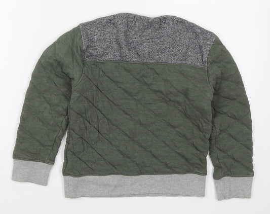 NEXT Boys Green Pullover Sweatshirt Size 7 Years