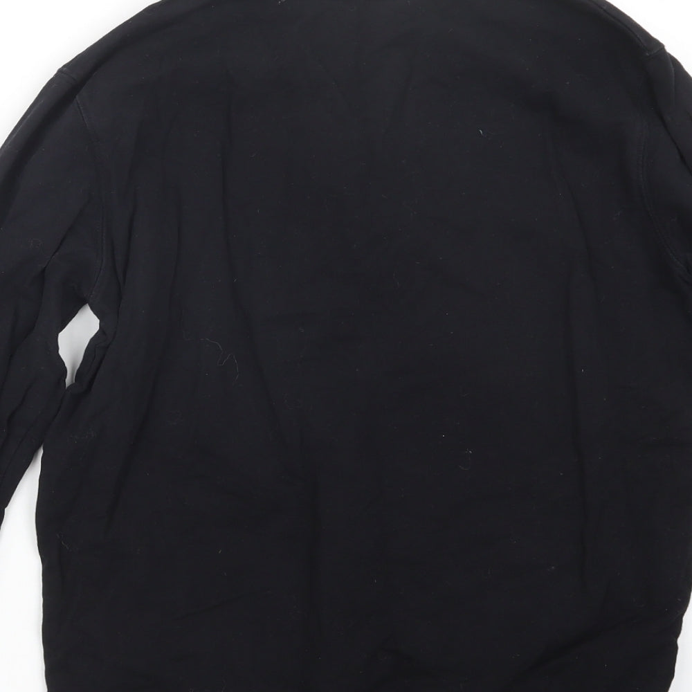 Preworn Womens Black Knit Pullover Jumper Size M