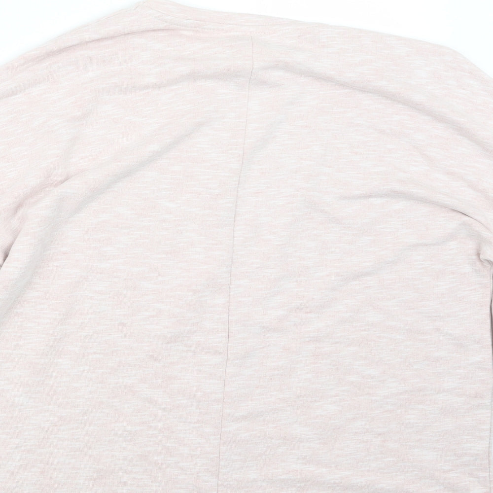 Papaya Womens Pink Knit Pullover Jumper Size M