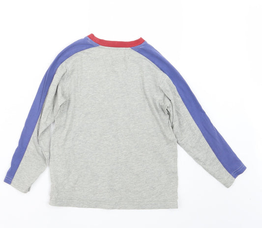 NEXT Boys Grey Basic T-Shirt Size 5-6 Years