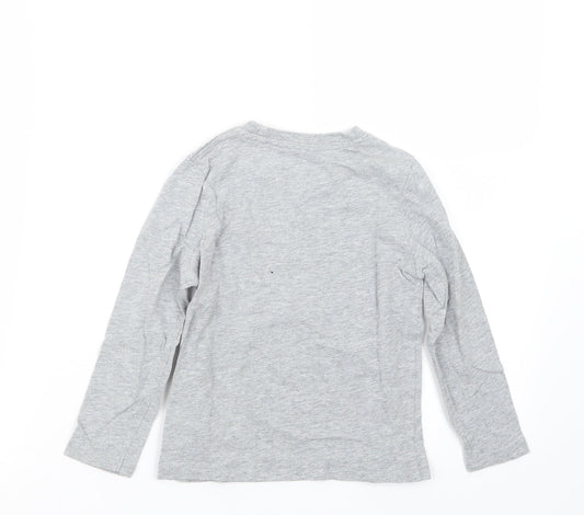 Lupilu Boys Grey Basic T-Shirt Size 2-3 Years