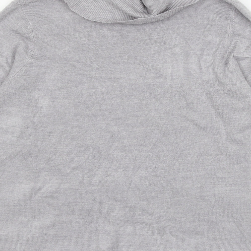 Bonmar Womens Grey Knit Pullover Jumper Size 12