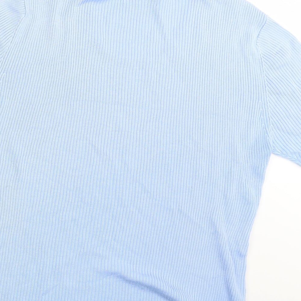 Signature Womens Blue Pullover Jumper Size XL