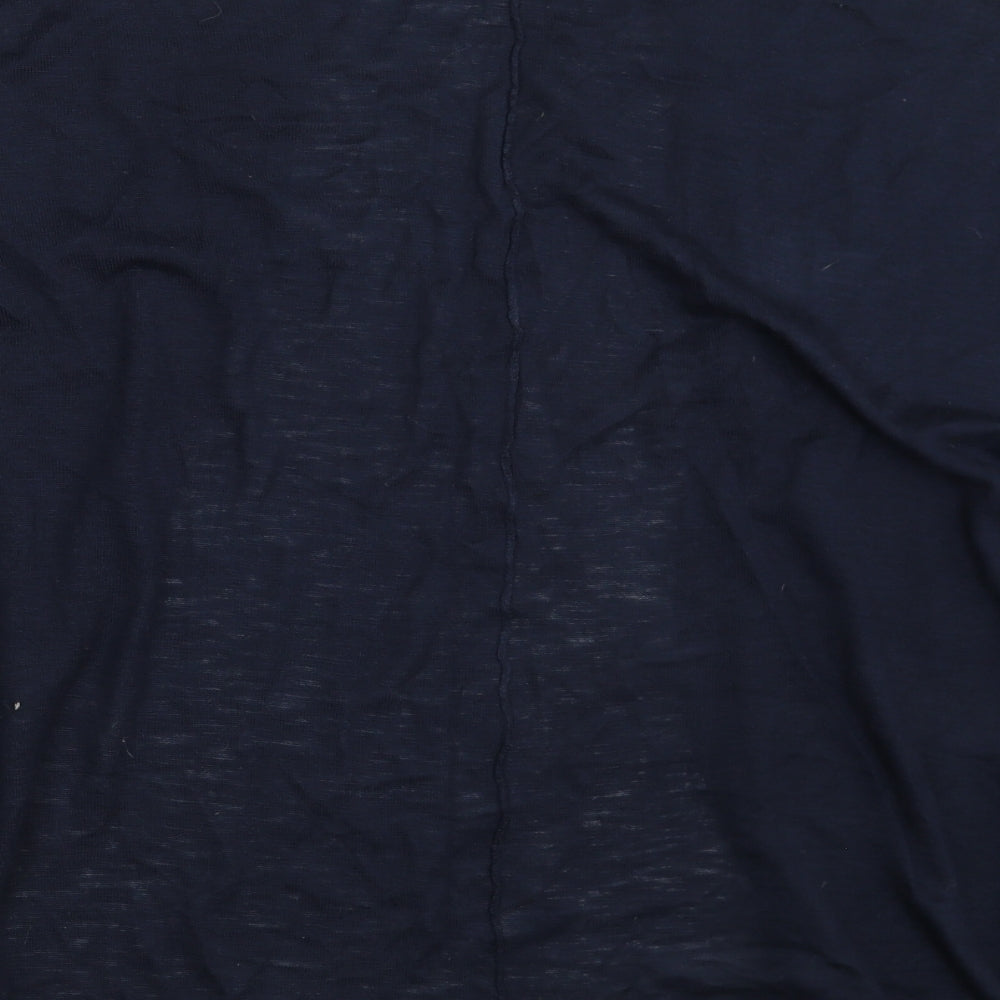 TEXT Womens Blue Cardigan Jumper One Size