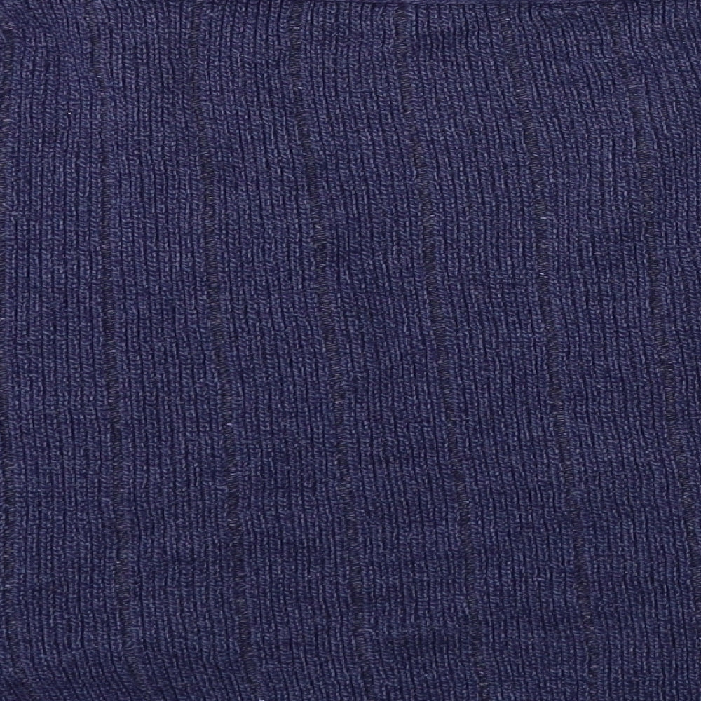BONNOCKBURN Womens Blue Knit Cardigan Jumper Size S