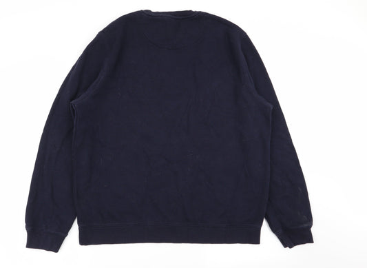 ACW58 Mens Blue Pullover Jumper Size XL