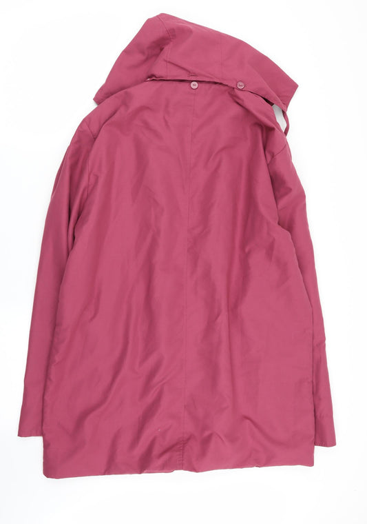 Gabriella Vicenga Womens Pink Jacket Coat Size 14
