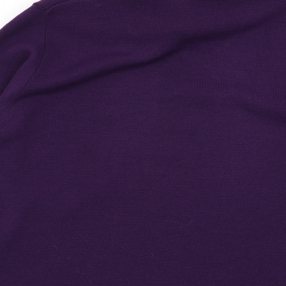 Florida Womens Purple Pullover Jumper Size M