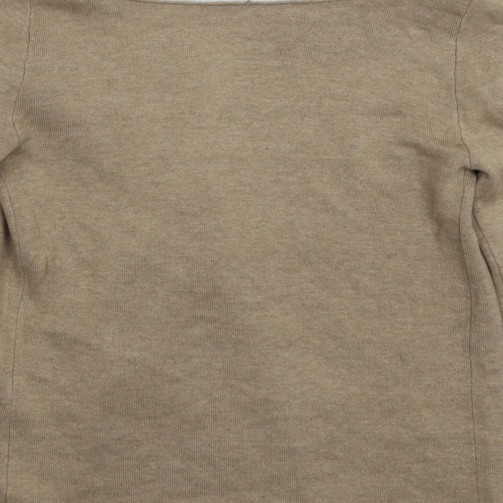 Primark Womens Grey Knit Cardigan Jumper Size 8