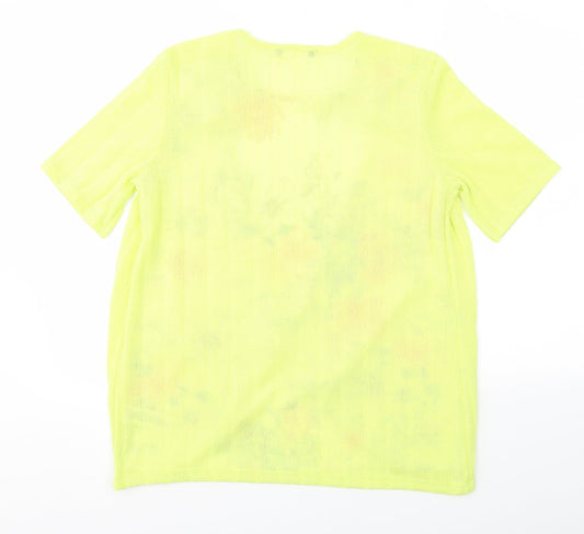 Preworn Womens Multicoloured Basic Blouse Size 14