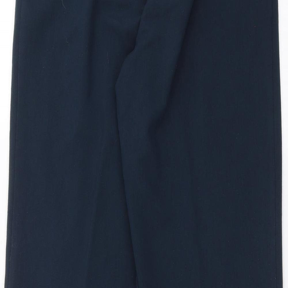 Essential Collection Womens Blue Trousers Size 14 L27 in