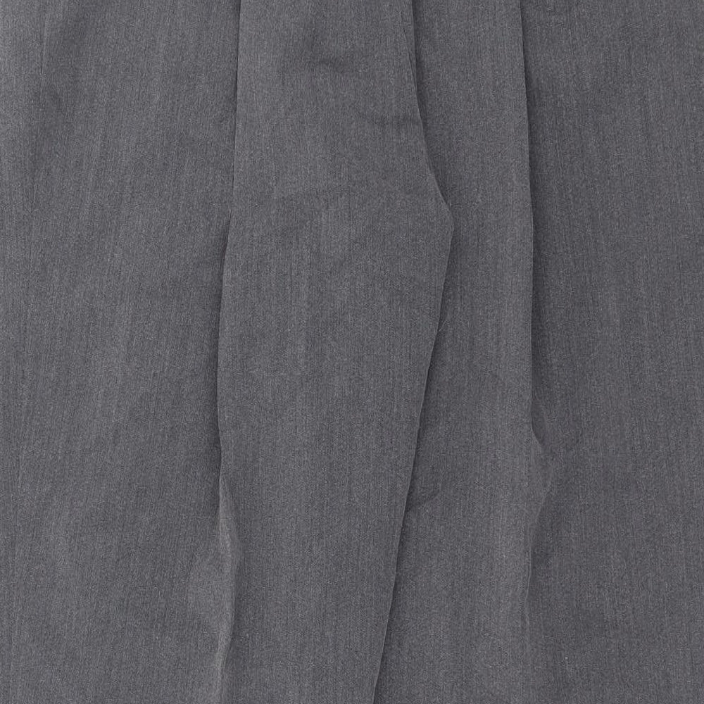 Preworn Womens Grey Trousers Size 34 in L26 in