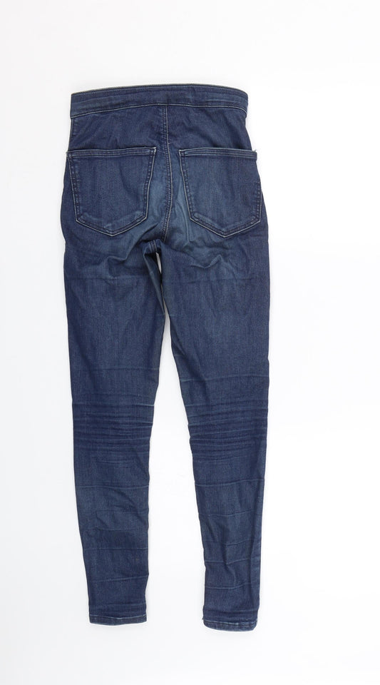 Topshop Womens Blue Denim Jegging Jeans Size 25 L25 in
