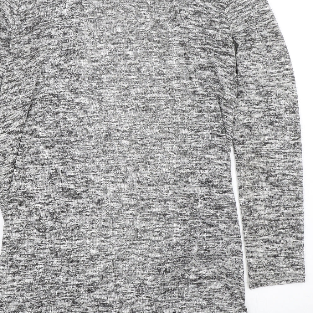 H&M Womens Grey Cardigan Jumper Size M