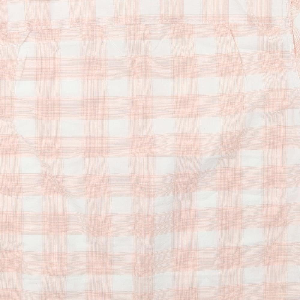Matalan Mens Red Check Button-Up Size XL - 44inch