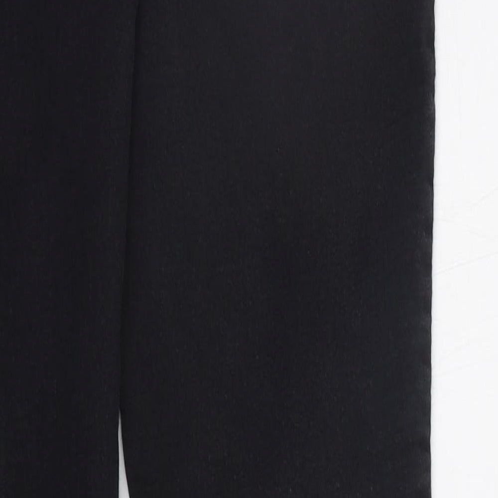 Papaya Womens Black Jegging Trousers Size 8 L25 in