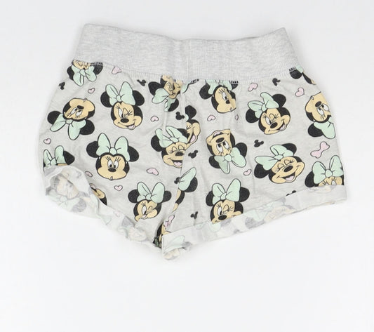 Primark Girls Grey Geometric Top Robe & Gown Set Size 2-3 Years - mini mouse