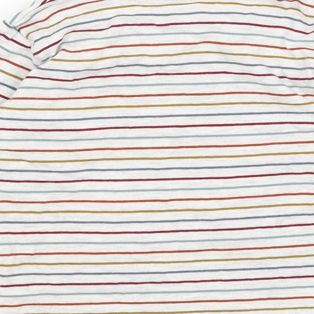 Matalan Baby Grey Striped Basic T-Shirt Size 18-24 Months