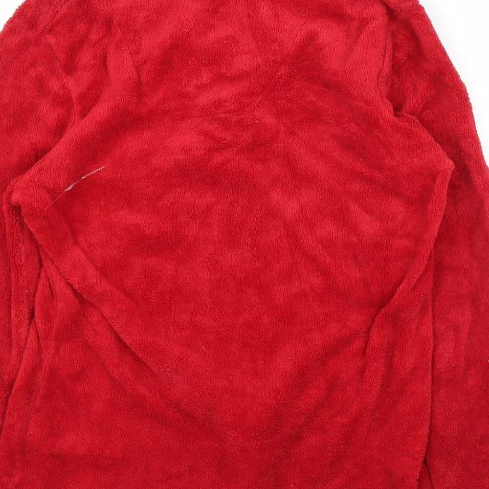 Primark Womens Red Pullover Jumper Size 6 - PJ top