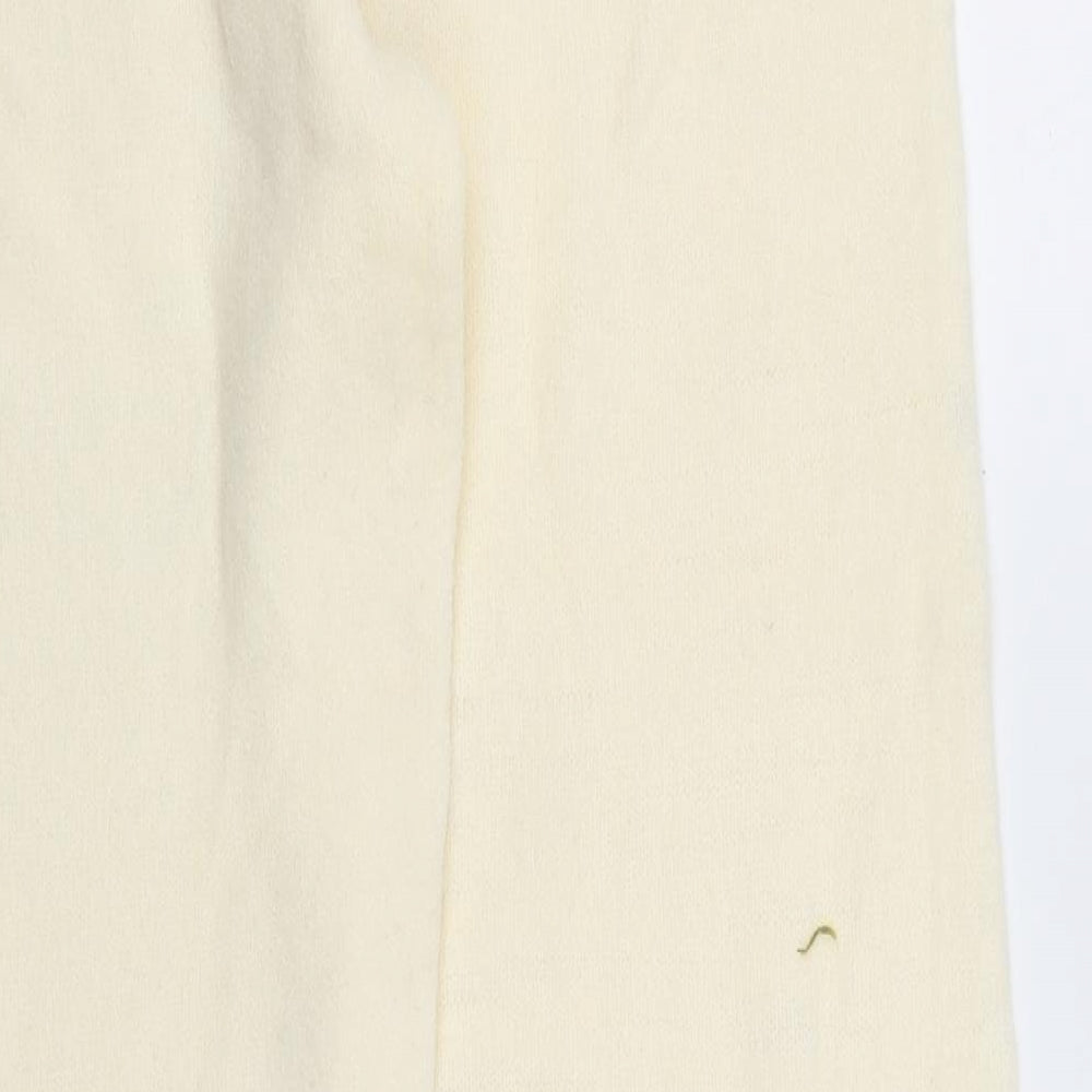 Brave Soul Womens Ivory Solid Chemise Pyjama Pants Size S