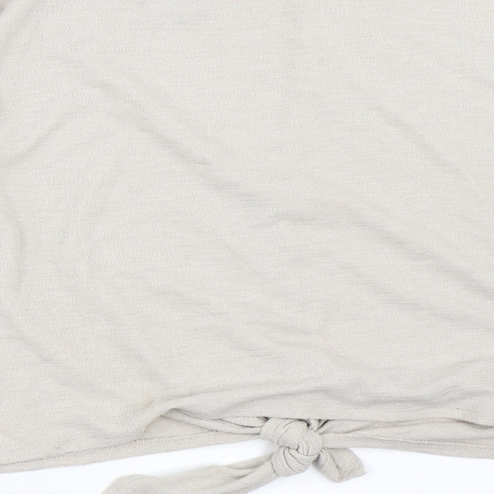 H&M Womens Beige Pullover Jumper Size M