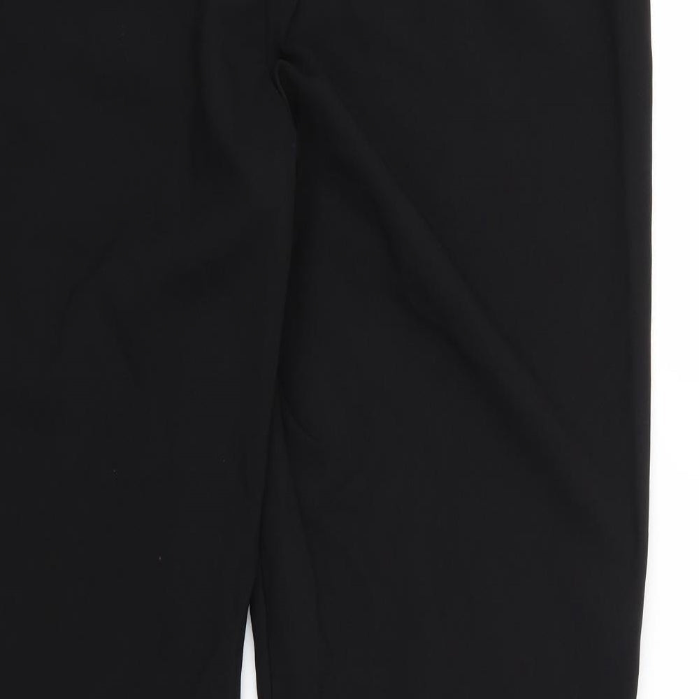 George Womens Black Trousers Size 16 L24 in