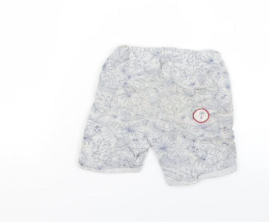 lcdp Boys Grey Geometric Sweat Shorts Size 5 Years