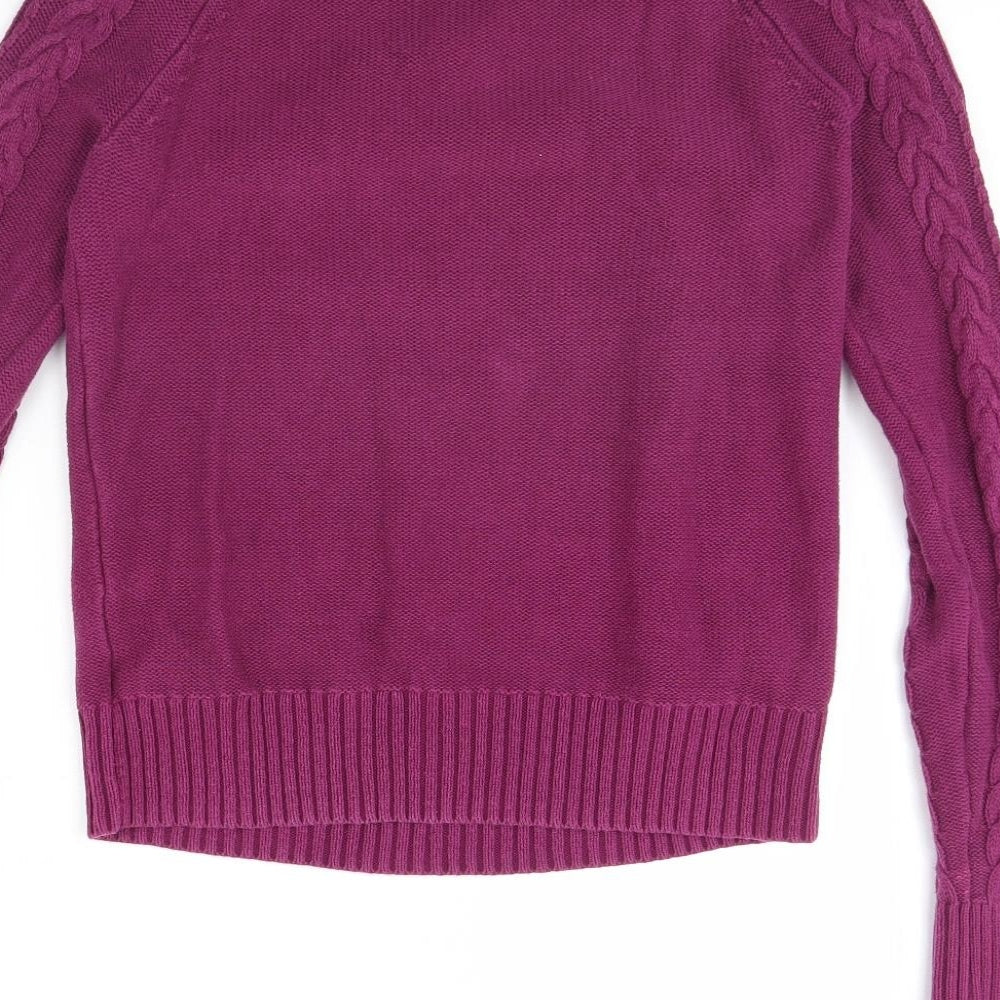 Gap Womens Purple Pullover Jumper Size XS