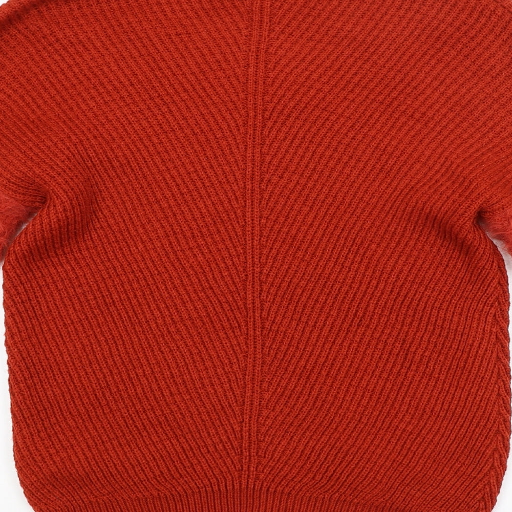Primark Womens Red Pullover Jumper Size 6