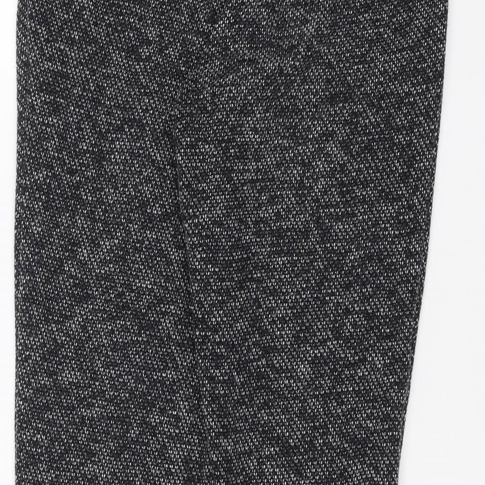 Topshop Womens Black Trousers Size 8 L26 in