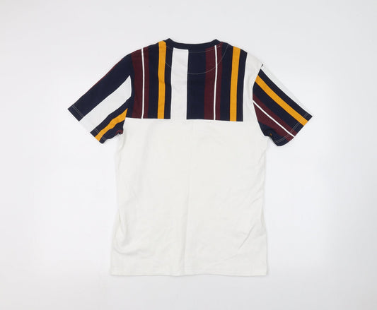 River Island Womens White Basic T-Shirt Size S