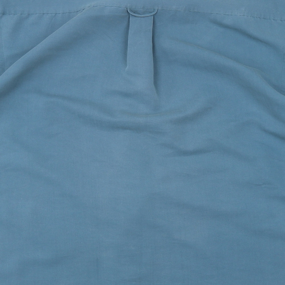 BHS Mens Blue Dress Shirt Size L