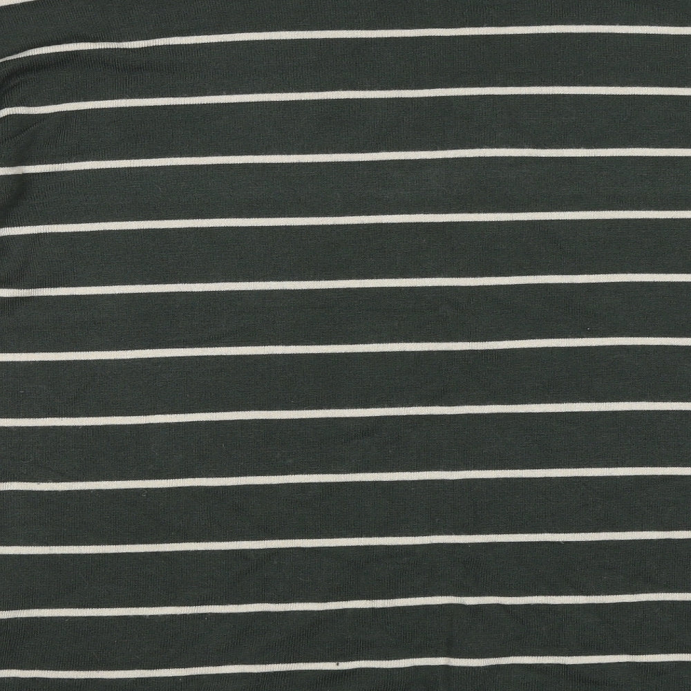 Atmosphere Womens Green Striped Pullover Jumper Size 12