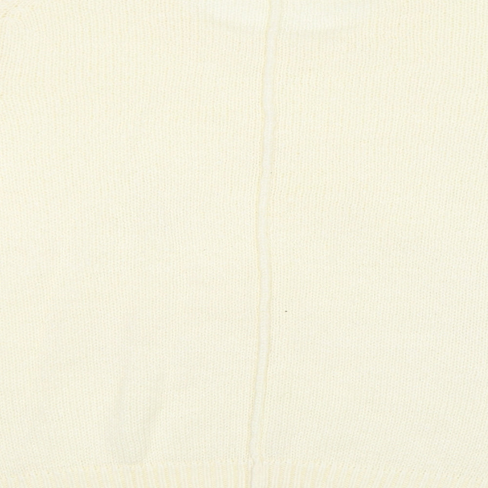 New Look Womens Ivory Pullover Jumper Size 18