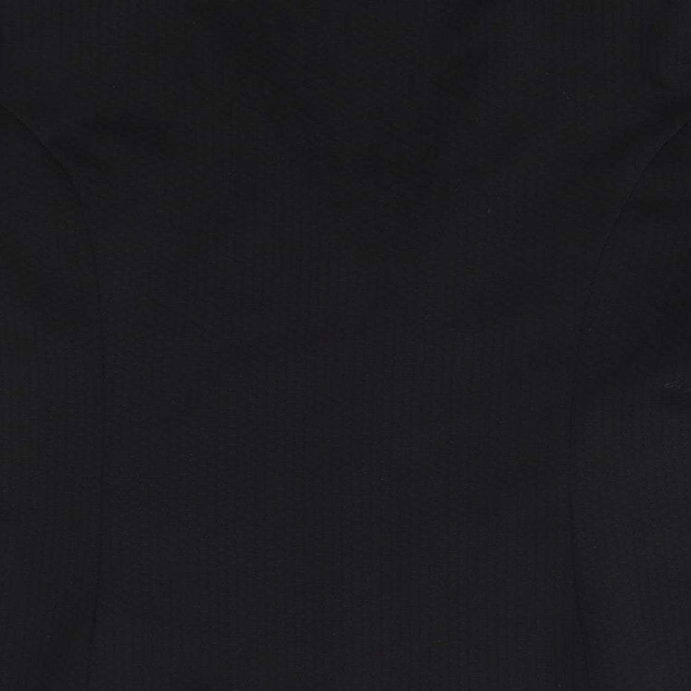 Papaya Womens Black Jacket Blazer Size 14