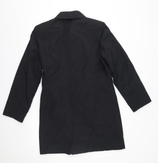 EWM Womens Black Jacket Blazer Size 12