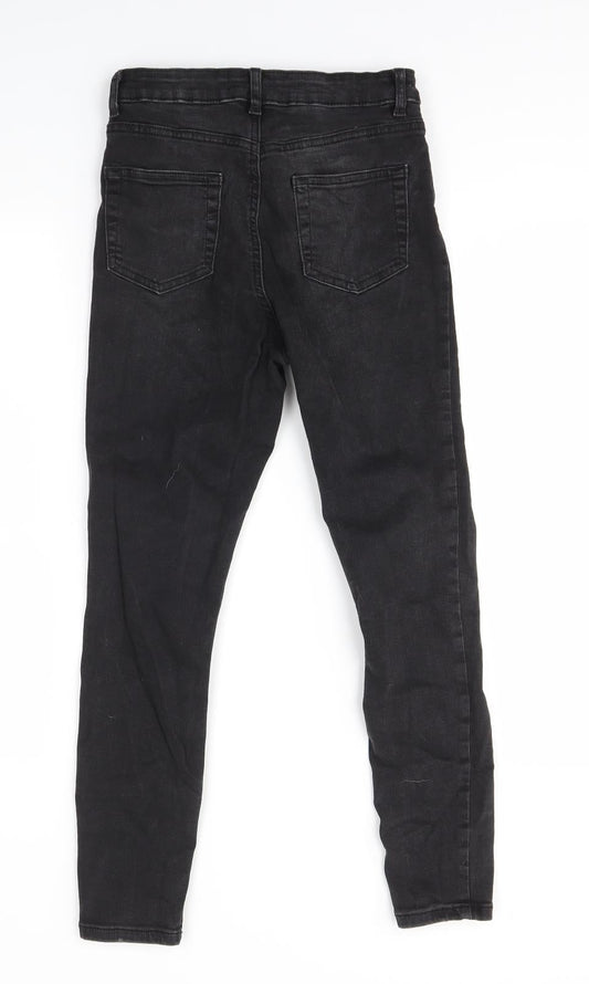 Denim CO Womens Black Skinny Jeans Size 10 L25 in