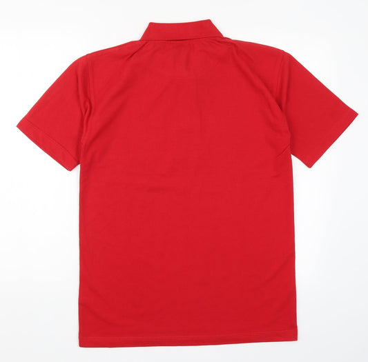 Orn Mens Red Polo Size S